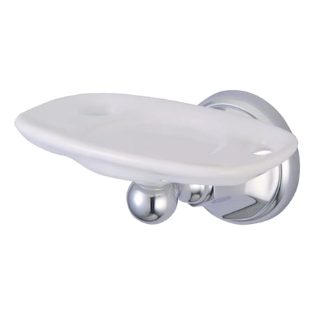 Kingston Brass Metropolitan Toothbrush And Tumbler Holder, Chrome BA4816C
